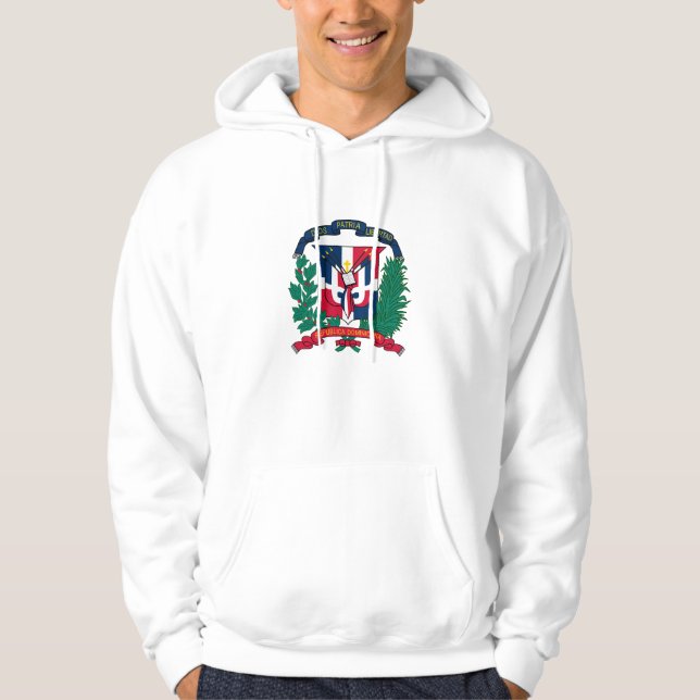 Sudadera emblema de la República Dominicana (Anverso)