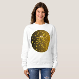 Sudadera Emblema de Zodíaco Escorpio Símbolo Celestial Mí