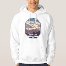 Sudadera Emblema del área de invierno de Park City Utah
