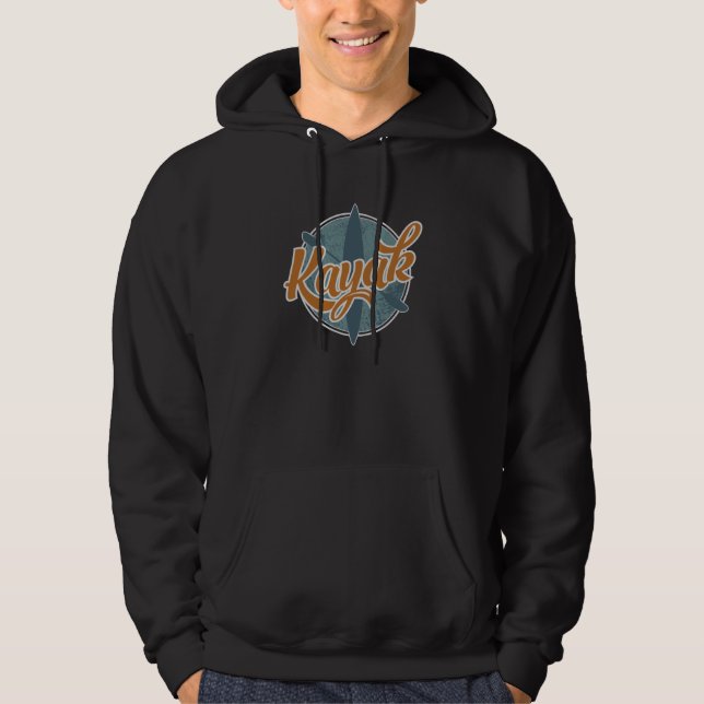 Sudadera Emblema del kajak (Anverso)