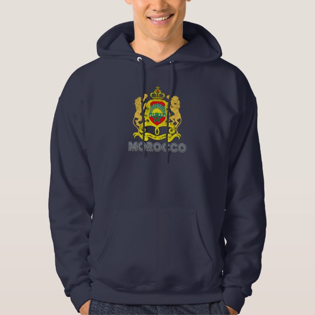 Sudadera Emblema marroquí (Anverso)
