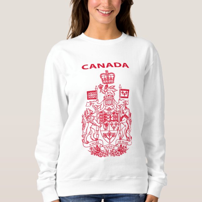 Sudadera Emblema nacional de Canadá (Anverso)