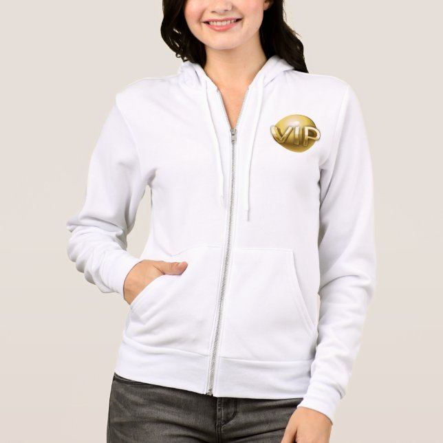 Sudadera Emblema VIP de oro 3D de lujo (Anverso)