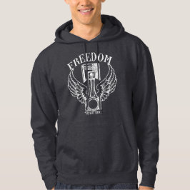 Sudadera émbolo vano de alas retro de pistón