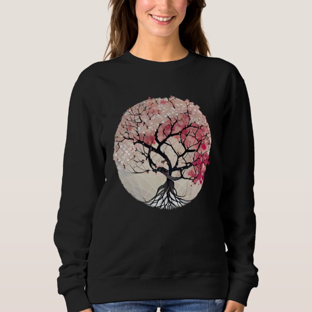 Sudadera Embrace the Magic of Nature with this Cherry Bloss (Anverso)
