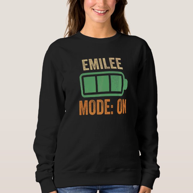 Sudadera Emilee Modo En Batería (Anverso)