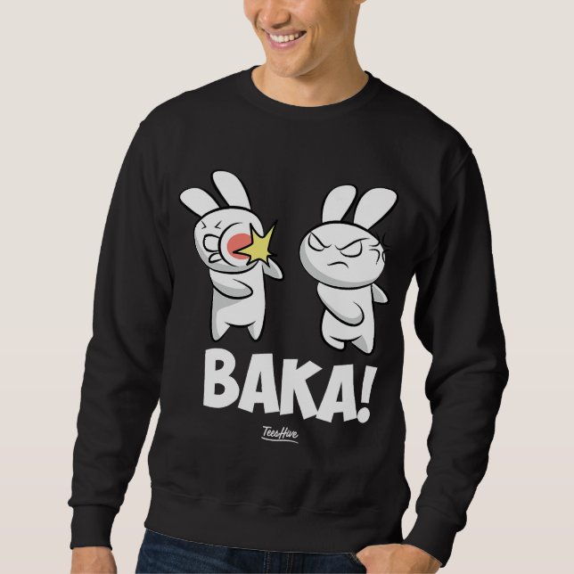 Sudadera  Emo Emotional Aesthetic Skater Boys|Baka Anime (Anverso)