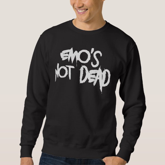 Sudadera Emo Is Not Dead Essential Classic 1 (Anverso)