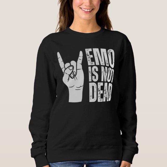 Sudadera EMO IS NOT DEAD It Was Never Just A Phase, It's A  (Anverso)