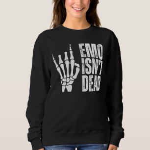 Sudadera EMO NO ESTÁ MUERTO Nunca fue solo una fase Es un E