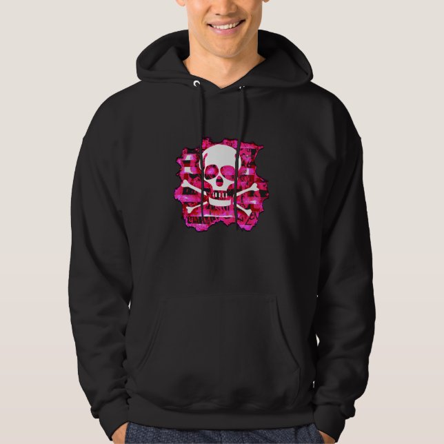 Sudadera Emo Skull & Crossbone (Anverso)