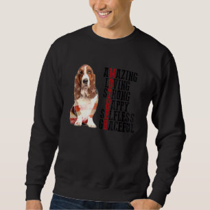 Sudadera Emocionante Hound Amazing Love Strong Happy Selfle