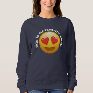 Sudadera Emoji de amor