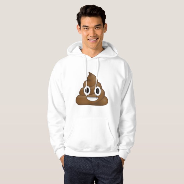 Sudadera Emoji de poop (Anverso completo)
