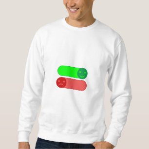 Sudadera Emoji del interruptor de estado de ánimo Hoodie de