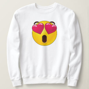 Sudadera Emoji Heart Eyes Valentines