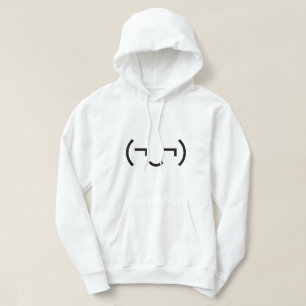 Sudadera Emoticon smug (‿) Kaomoji japonés