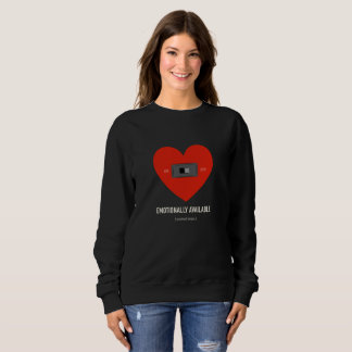 Sudadera Emotionally available 