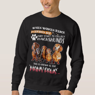 Sudadera Empiezan A Recoger Camisas De Perro De Dachshund