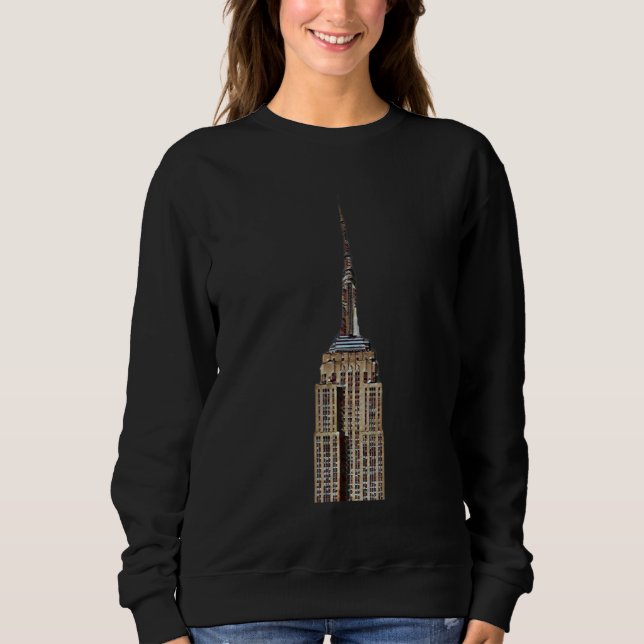 Sudadera Empire State Building New York (Anverso)