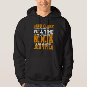 Sudadera Empleado de bancos sólo porque Nin multitarea a ti