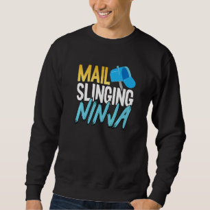 Sudadera Empleado Postal Mailman Mail Slsing Ninja