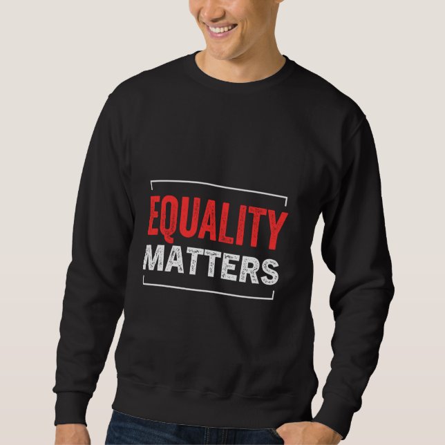 Sudadera Empoderamiento de la igualdad Derechos humanos Jus (Anverso)