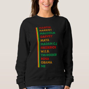 Sudadera Empoderamiento del Mes de la Historia Negra para h