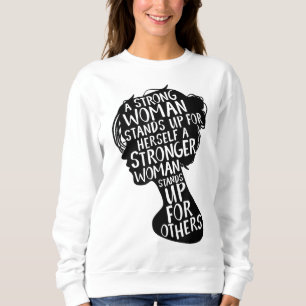 Sudadera Empoderamiento feminista Derechos de la mujer Just