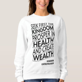Sudadera Emprendedor del Reino Empresa Cristiana Unisex