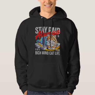 Sudadera Emprendedora Cat Boss - Mentalidad de gato rica y