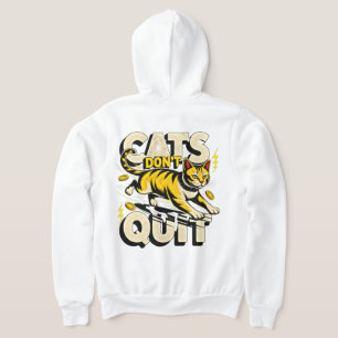 Sudadera Emprendedora Gata Mamá - Boss Babe Cats Don’t Quit