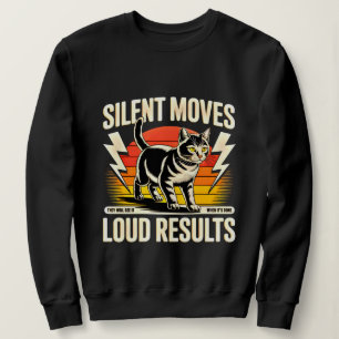 Sudadera Empresaria Jefa Babe Movimientos Silenciosos Resul