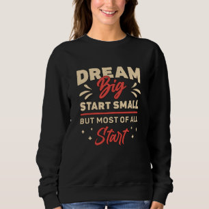 Sudadera Empresario Dream Big Start Pequeño Director Ejecut