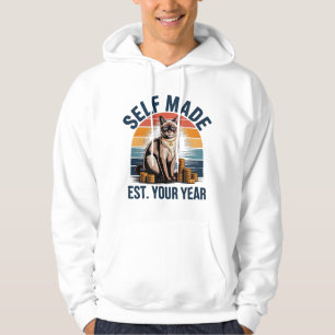 Sudadera Empresario Jefe de Dinero - Gif Retro Siamés de Es