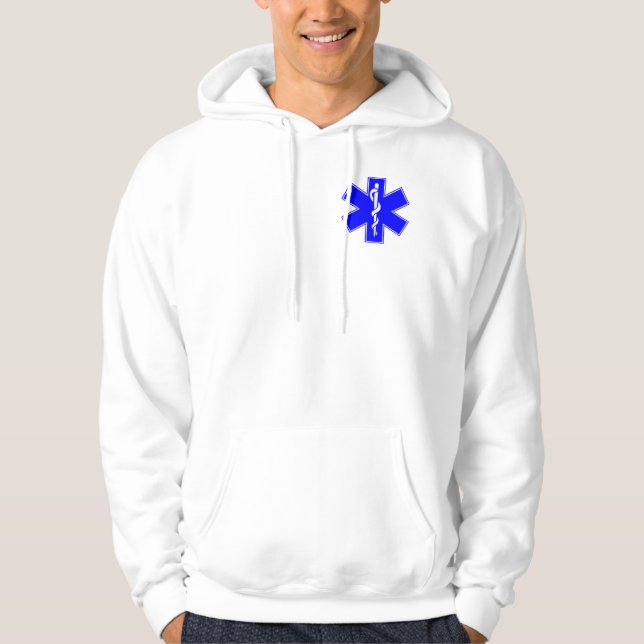 Sudadera EMS - Servicios médicos de emergencia (Anverso)