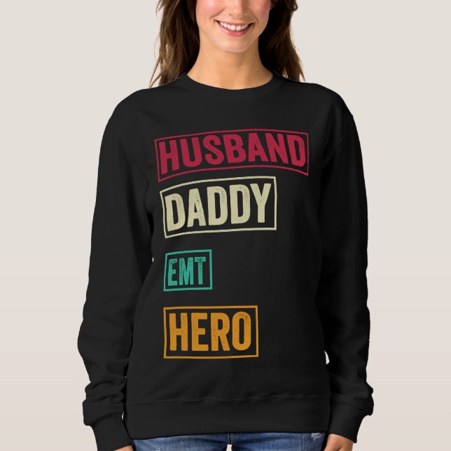 Sudadera EMT Dad   EMT Father's Day (Anverso)
