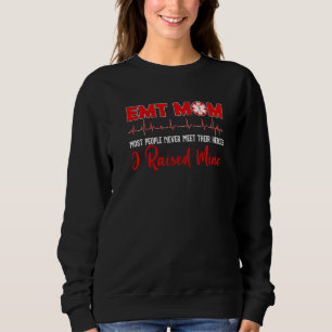 Sudadera Emt Mom Emergency Medical Ems Paramedics Emr