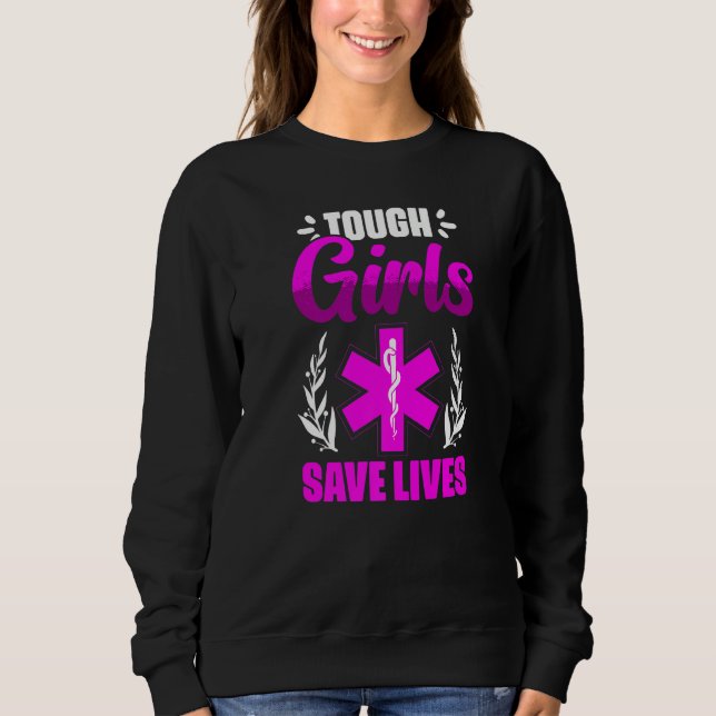 Sudadera EMT Women  Emergency Medical Technician EMT Parame (Anverso)