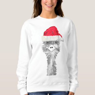 Sudadera Emu Bird Gracioso Humor Ostrich Emo Animal Xmas Sa