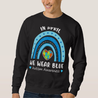 Sudadera En Abril Usamos Conciencia Sobre El Autismo Azul E