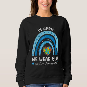Sudadera En Abril Usamos Conciencia Sobre El Autismo Azul E
