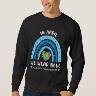 Sudadera En Abril Usamos Conciencia Sobre El Autismo Azul E
