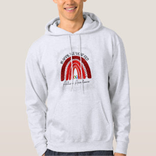 Sudadera En Abril Usamos El Rojo En Vez Del Autismo Que Ace