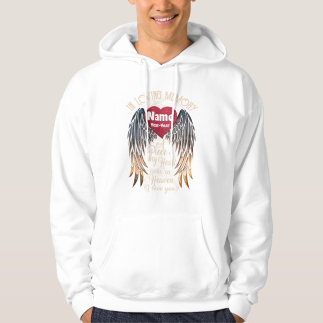 Sudadera En amor por la memoria - PERSONALIZACIÓN (Anverso)