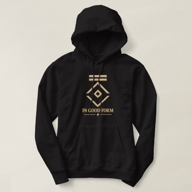 SUDADERA EN BUENA FORMA (Diseño del anverso)