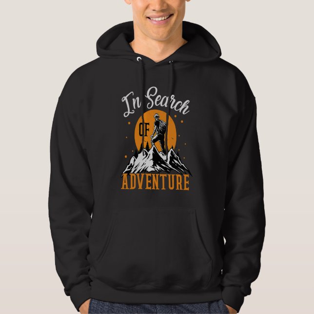 Sudadera En busca de aventuras (Anverso)