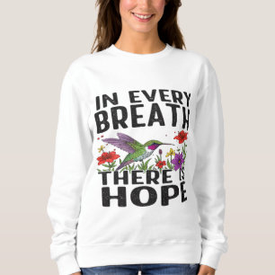 Sudadera "En Cada Respiración, Hay Esperanza"