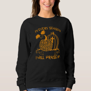 Sudadera En Cada Temporada Lo Alabaré Halloween