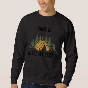 Sudadera En Casa Es Donde Mi Tienda Es Dos